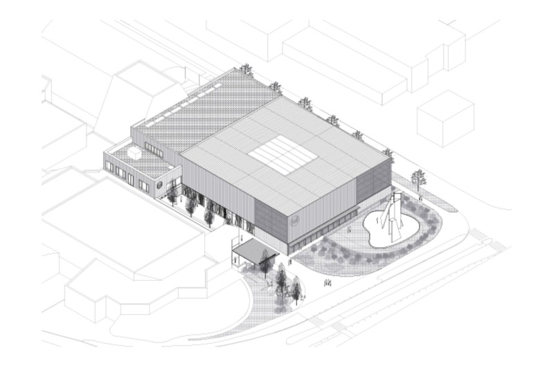 220412 Mounier Publication Salle Sports Escalade Padel Architecture Bruxelles 2